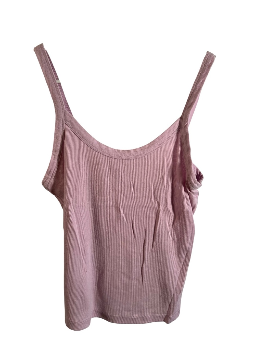 Wild Fable Women’s Size Medium Tank Top Square Neck Ribbed Lavender Lilac Purple